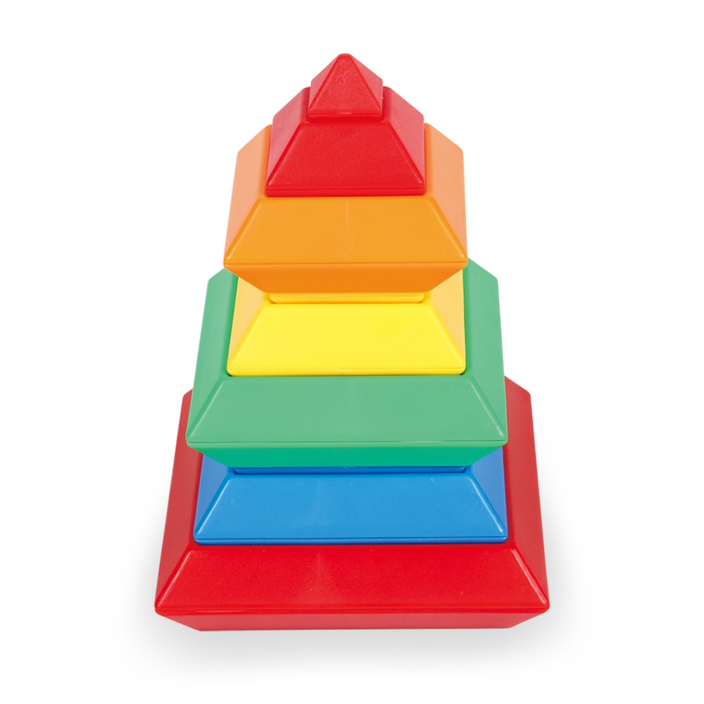 📚世一文化📚百變金塔層層疊 Q104009-1 色彩 數量 形狀 空間概念 數學教具 疊疊樂 手眼協調性 專注力-細節圖4