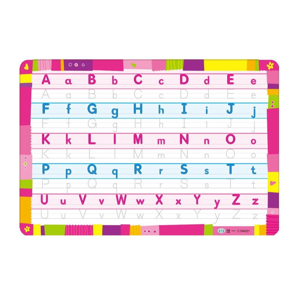 📚世一文化📚ABC三層學習拼圖 C184021 認識英文字母 認識英文單字 圖像空間訓練 專注力 練習寫-細節圖5