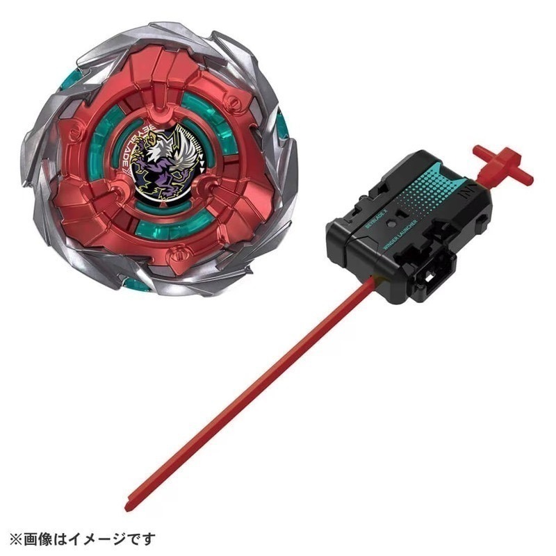 預購四月 正版 TAKARA TOMY BEYBLADE X 戰鬥陀螺 UX-19 子彈獅鷲 附QR碼-細節圖2
