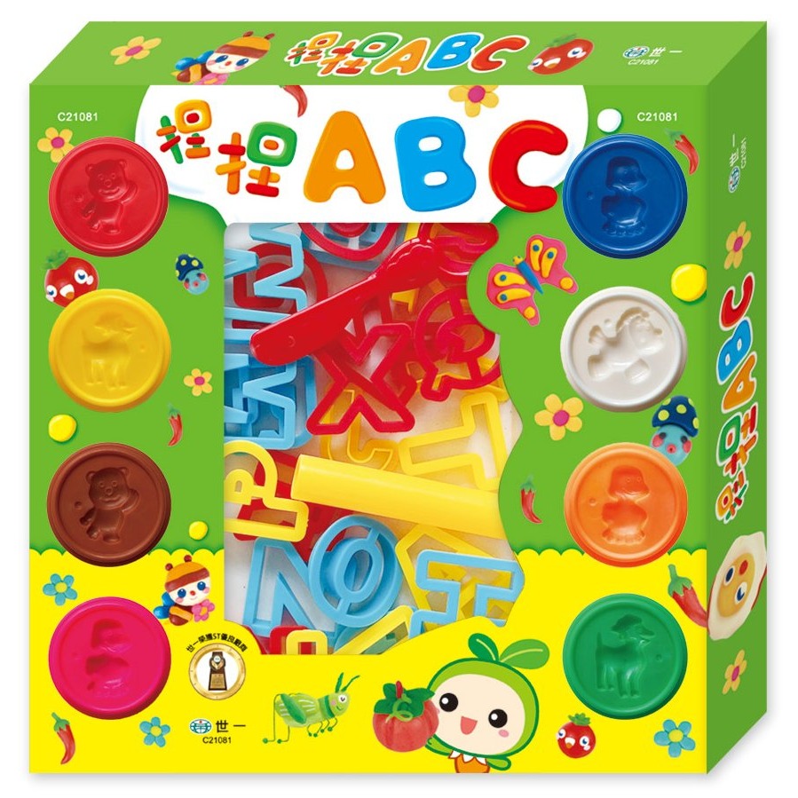 捏捏ABC8色黏土 C21081