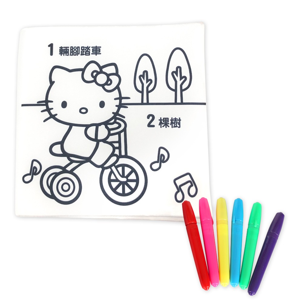 📚世一文化📚水洗書 Hello Kitty ABC/123 佩佩豬 粉紅豬 愛數數/ABC 重複畫 幼兒塗鴉/美術-細節圖3