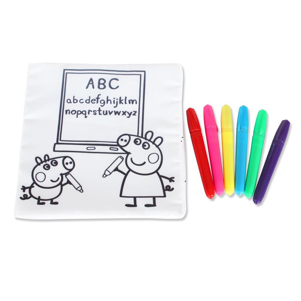 📚世一文化📚水洗書 Hello Kitty ABC/123 佩佩豬 粉紅豬 愛數數/ABC 重複畫 幼兒塗鴉/美術-細節圖7