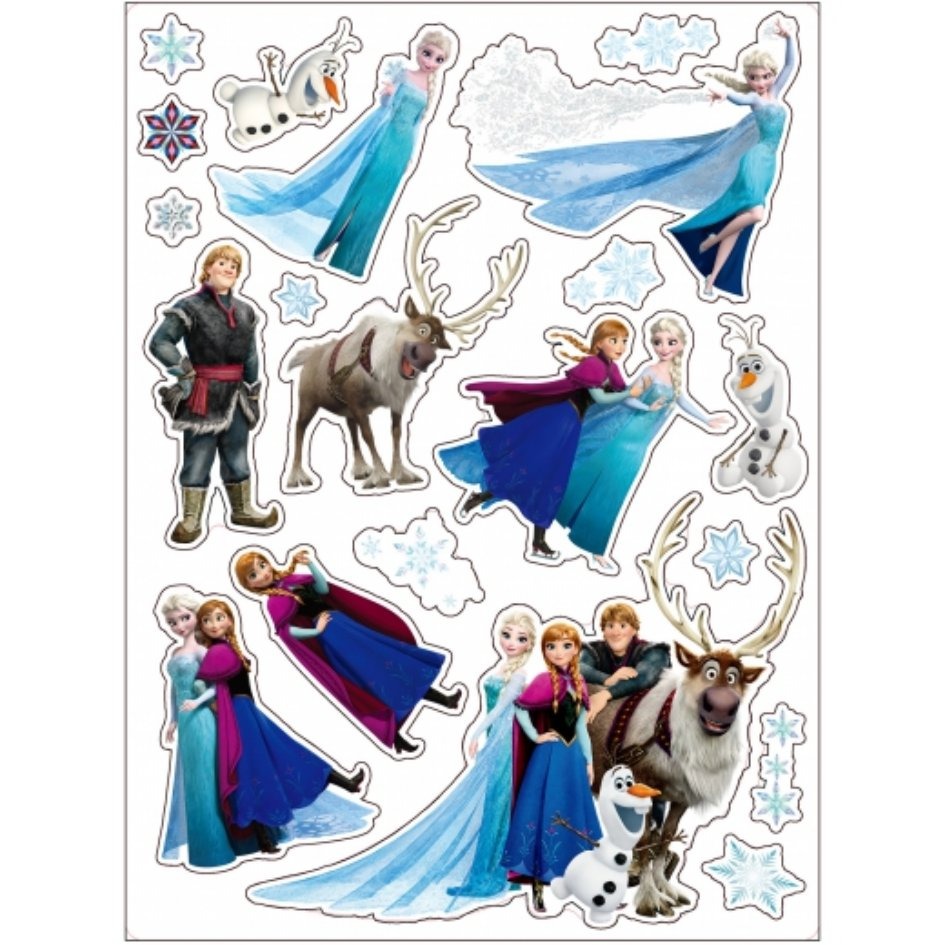 📚京甫出版📚冰雪奇緣 磁貼小劇場 QH036L 造型磁鐵 磁鐵玩具 磁鐵場景 說故事 角色扮演-細節圖4