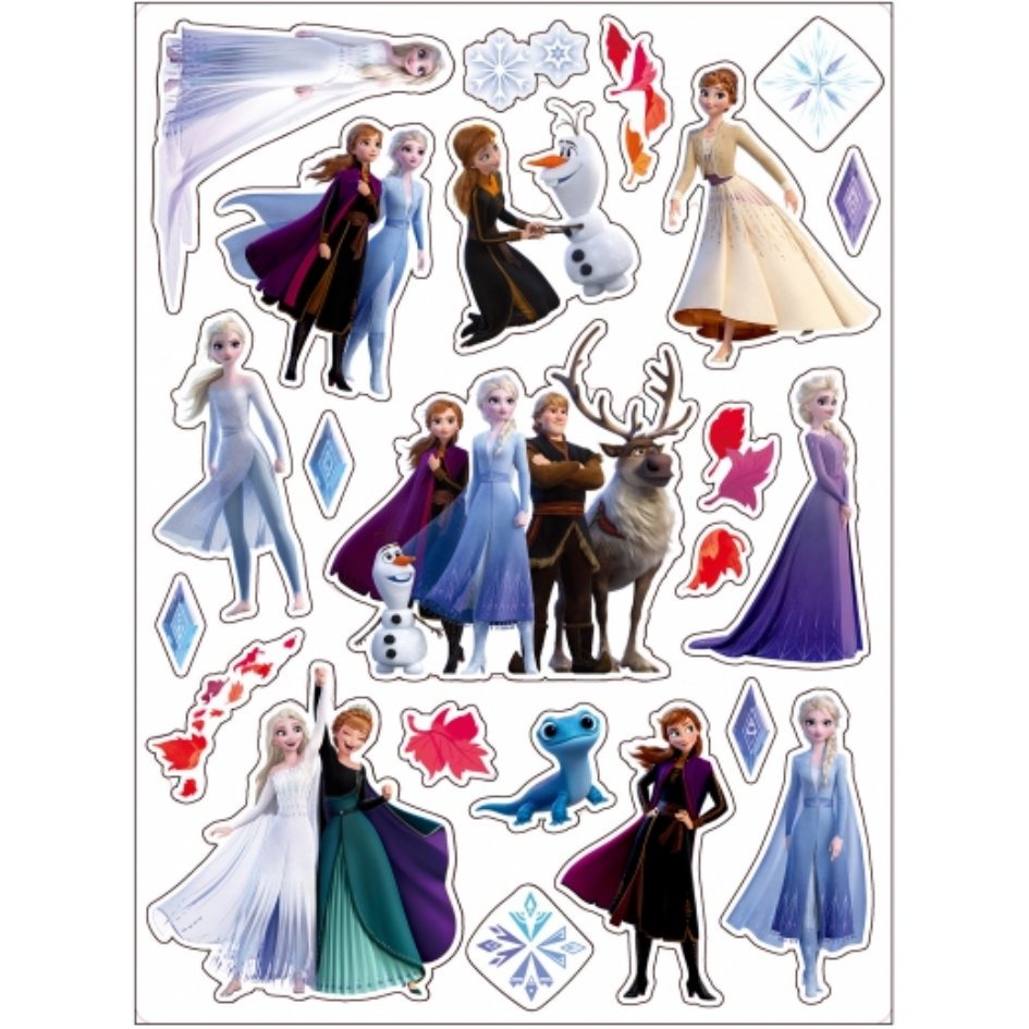 📚京甫出版📚冰雪奇緣 磁貼小劇場 QH036L 造型磁鐵 磁鐵玩具 磁鐵場景 說故事 角色扮演-細節圖5