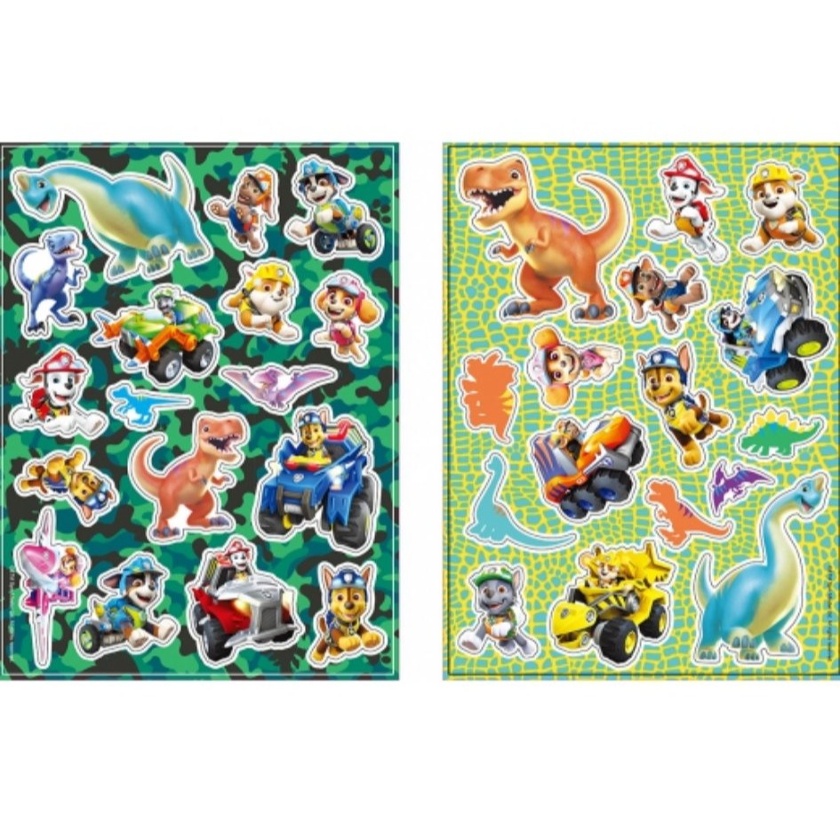 📚京甫出版📚汪汪隊立大功 磁貼小劇場 WA036C 恐龍 造型磁鐵 磁鐵玩具 磁鐵場景 說故事 角色扮演-細節圖4