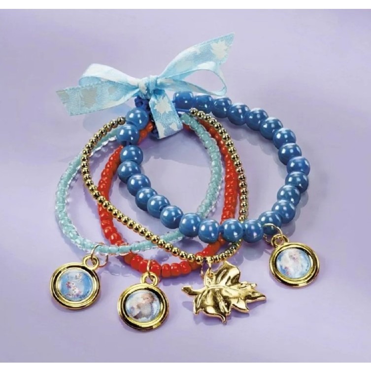 🌸正版商品🌸冰雪奇緣2手作系列-串珠手鍊組 TMD68074 裝扮遊戲 生日禮物 聖誕禮物-細節圖3