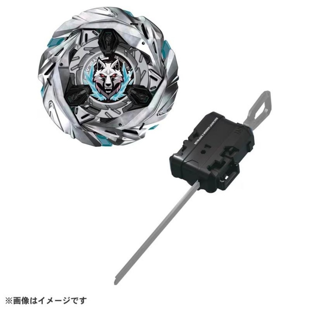 預購四月底 正版 TAKARA TOMY BEYBLADE X 戰鬥陀螺 UX-08 霜輝銀狼 附QR碼-細節圖2