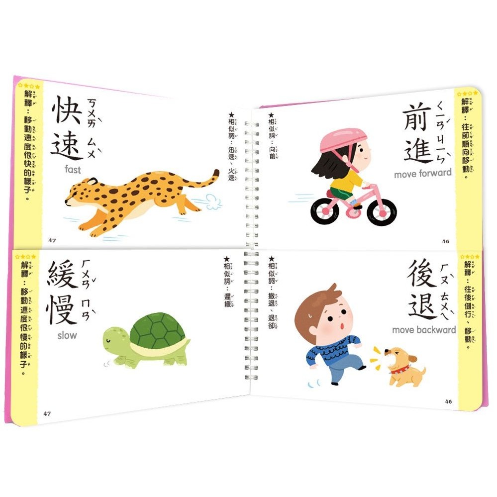 📚幼福文化📚兒童看圖學對比:這樣學相反詞超好用 1977-11 語文常識 國語補充教材 課文讀物 語文資優-細節圖5