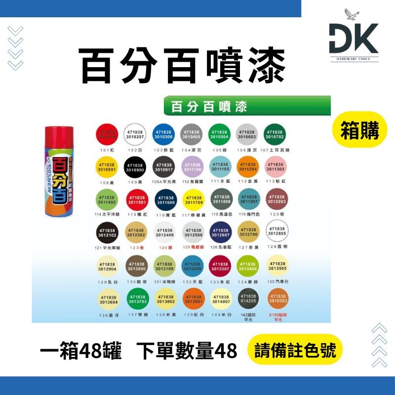 %百分百噴漆|速乾|內有色卡|共42色|盒裝出貨|滿199出貨|大量享優惠|下單前先確認色號數量-細節圖3