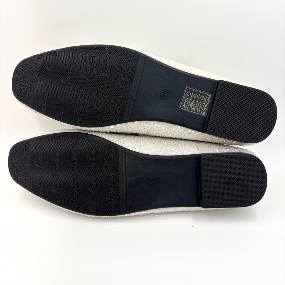 全新｜法式閃耀水晶平底樂福鞋✨ 低調奢華・一穿就亮｜39-細節圖6