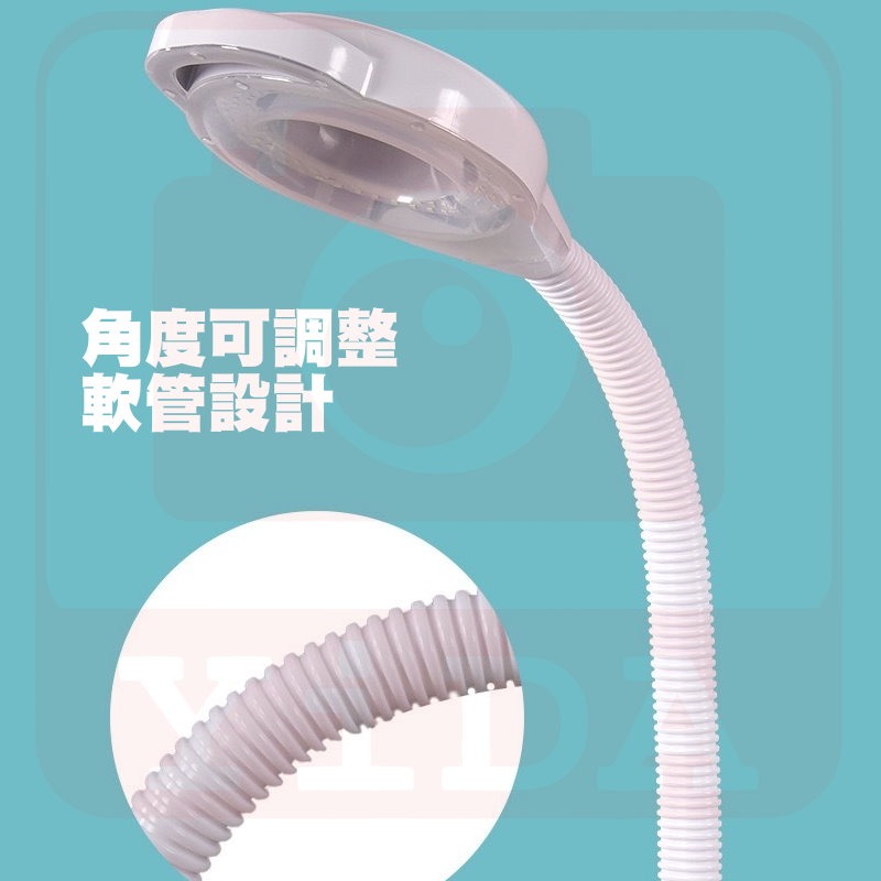 YIDA💥110V台灣專供💥 LED美容燈 柔光設計 不傷眼 美容燈 紋繡燈專用 美甲臺燈 美睫種睫毛冷光燈 落地無-細節圖8
