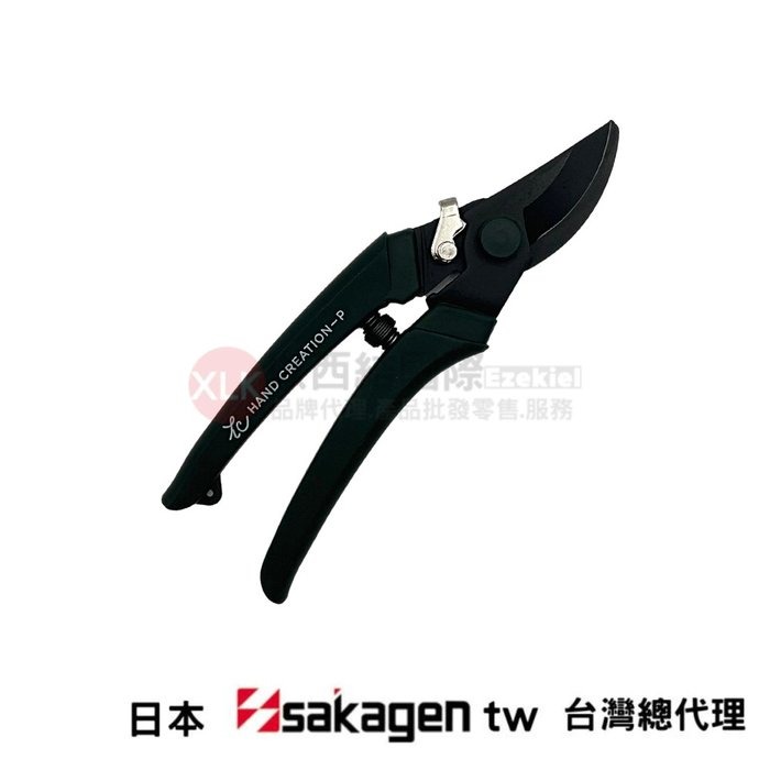 日本sakagen坂源花藝剪刀手創黑刃系列剪定鋏-細節圖6