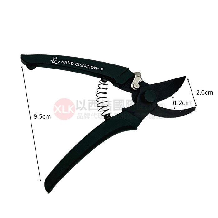 日本sakagen坂源花藝剪刀手創黑刃系列剪定鋏-細節圖8