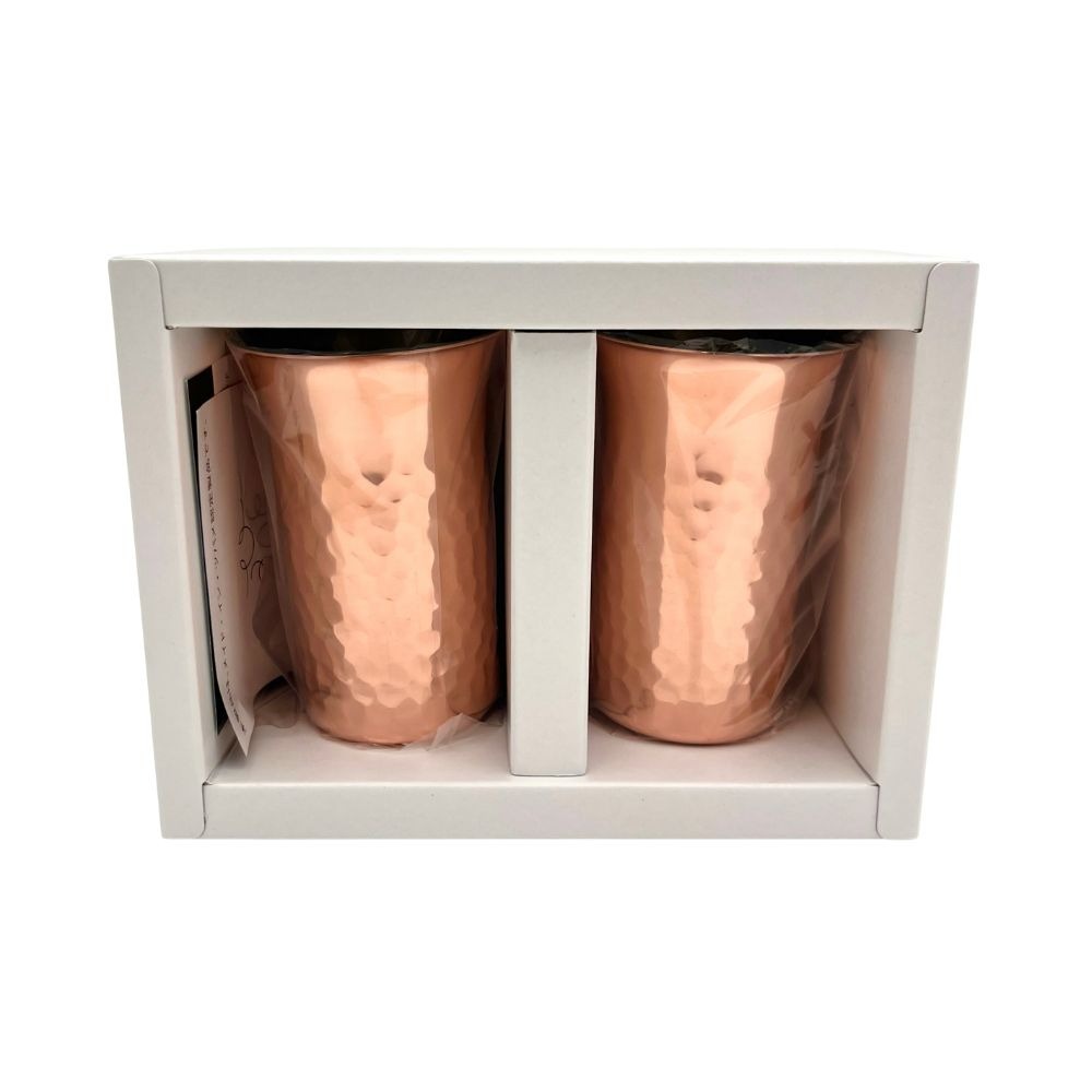 日本ASAHI食樂工房組CNE-921 銅製啤酒杯 160ml(2入)-細節圖2