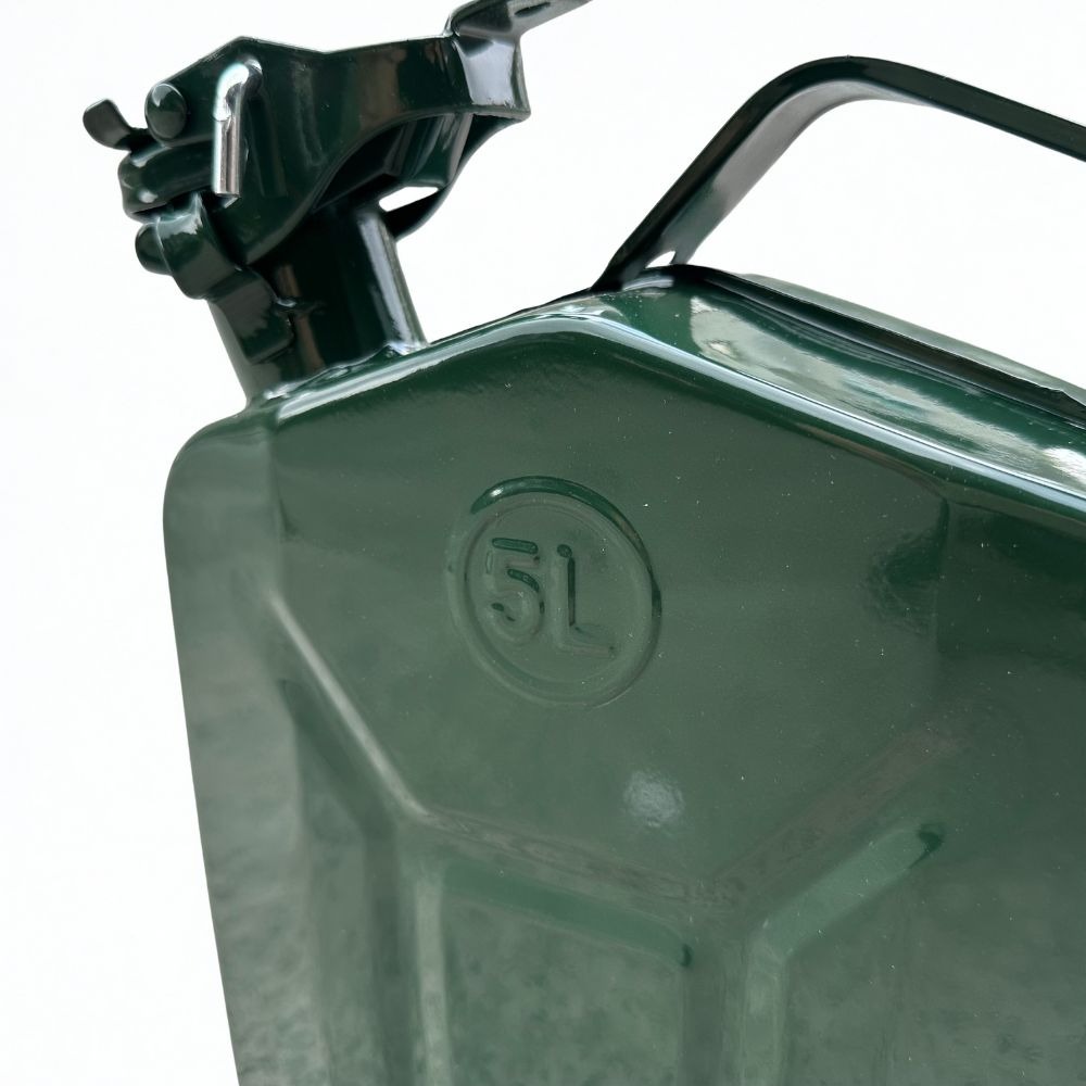 美式油桶五公升5L(柴油桶/汽油專用桶/備用油箱)-細節圖2