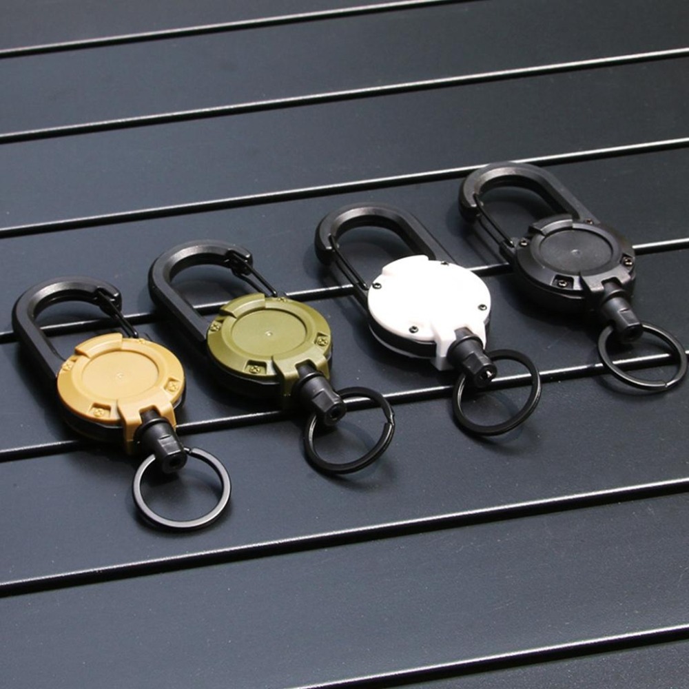 【綁固 Bon Strap】戶外伸縮繩扣 防丟繩 背包鋼絲繩 伸縮扣 戶外釣魚配件 防丢失手繩 易拉扣 背包鑰匙掛扣-細節圖2