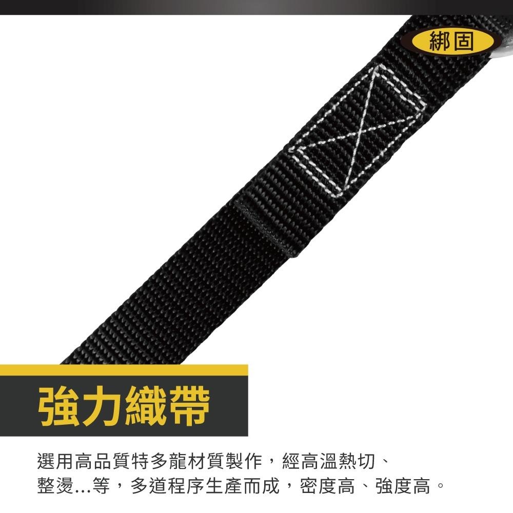 【綁固 Bon Strap】🔥物流必備🔥 後廂車門防忘固定帶 2條/1組 物流專用 車門固定 固定帶 單環 葫蘆扣 門擋-細節圖3