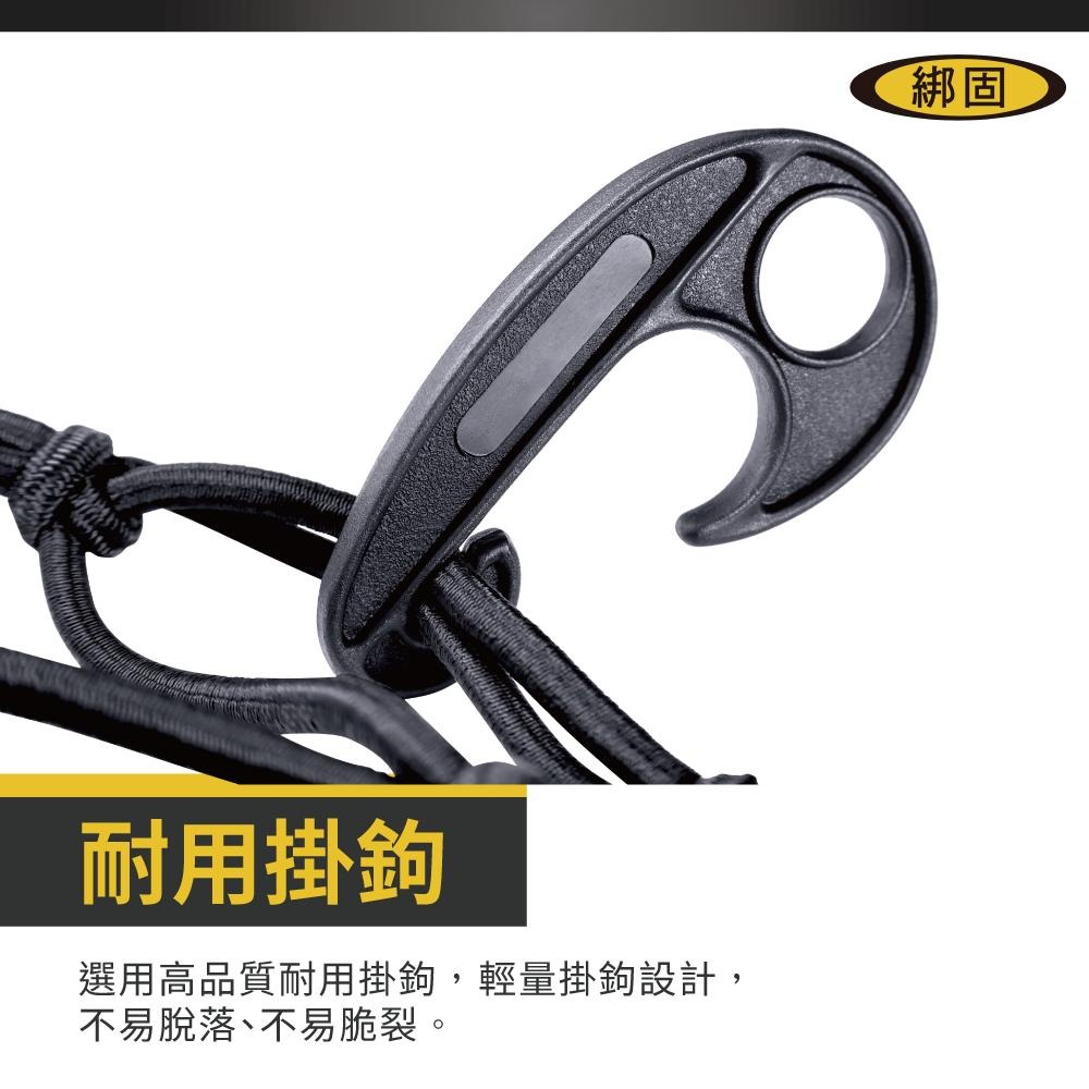 【綁固 Bon Strap】車頂行李架 行李網 彈性網 行李架網 綑綁網 線徑5mm粗 車頂網 車頂行李網 貨物架網-細節圖7