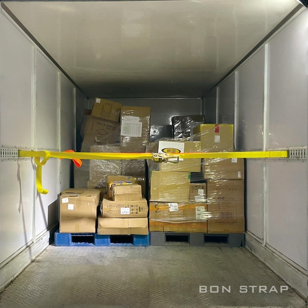【綁固 Bon Strap】🔥熱銷🔥2.3噸 3.5米 捆綁器+E蝴蝶扣 排扣孔專用 貨車綑綁帶 冷凍櫃貨物固定帶-細節圖4