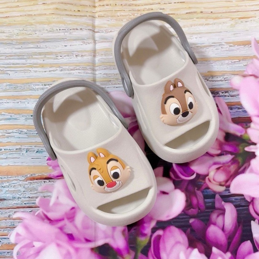 兒童涼鞋 兒童拖鞋 兒童布希鞋 Disney 迪士尼 米妮 奇奇蒂蒂 童鞋 台灣製 授權拖鞋 吾家好物《現貨》-細節圖10