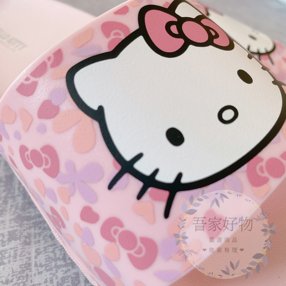 室外拖鞋 厚底拖鞋 外出拖鞋 台灣製三麗鷗 Hello Kitty 凱蒂貓 台灣拖鞋 拖鞋女 授權拖鞋 吾家好物《現貨》-細節圖5