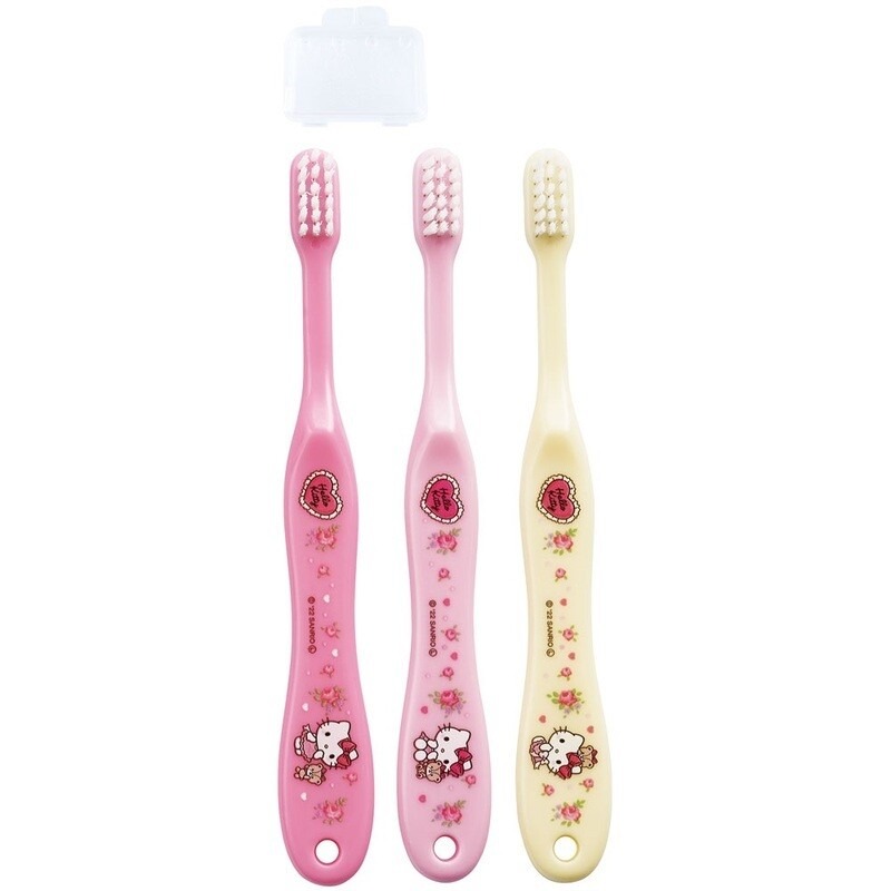 日本 Skater 3入牙刷 Hello Kitty牙刷 寶可夢 Elsa牙刷 美樂蒂 兒童牙刷 吾家好物《現貨》-細節圖6
