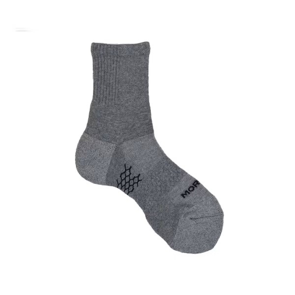 石墨烯抗菌襪 台灣製 透氣運動襪 台灣襪子 男襪 女襪 學生襪 MORINO 石墨烯菱格透氣氣墊襪《吾家好物》-規格圖10