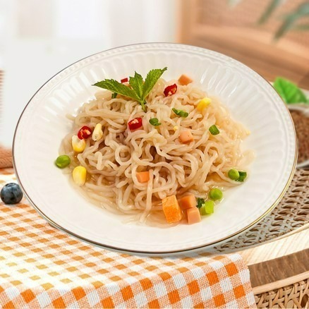 蒟蒻麵 蒟蒻米 無鹼水味 膳食纖維麵 即食麵 湯麵 拌麵 涼麵 蒟蒻晶米 膳食纖維 減醣 免煮即食 火鍋 低卡 台灣製-細節圖2