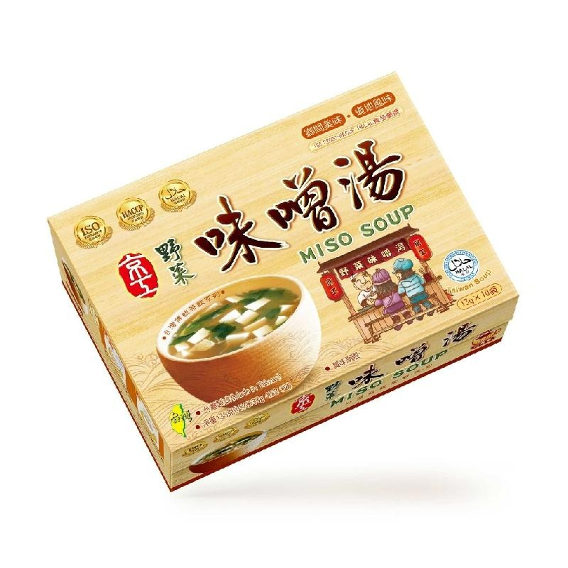 京工 野菜味噌湯 Miso Sou 盒裝 全素-細節圖2