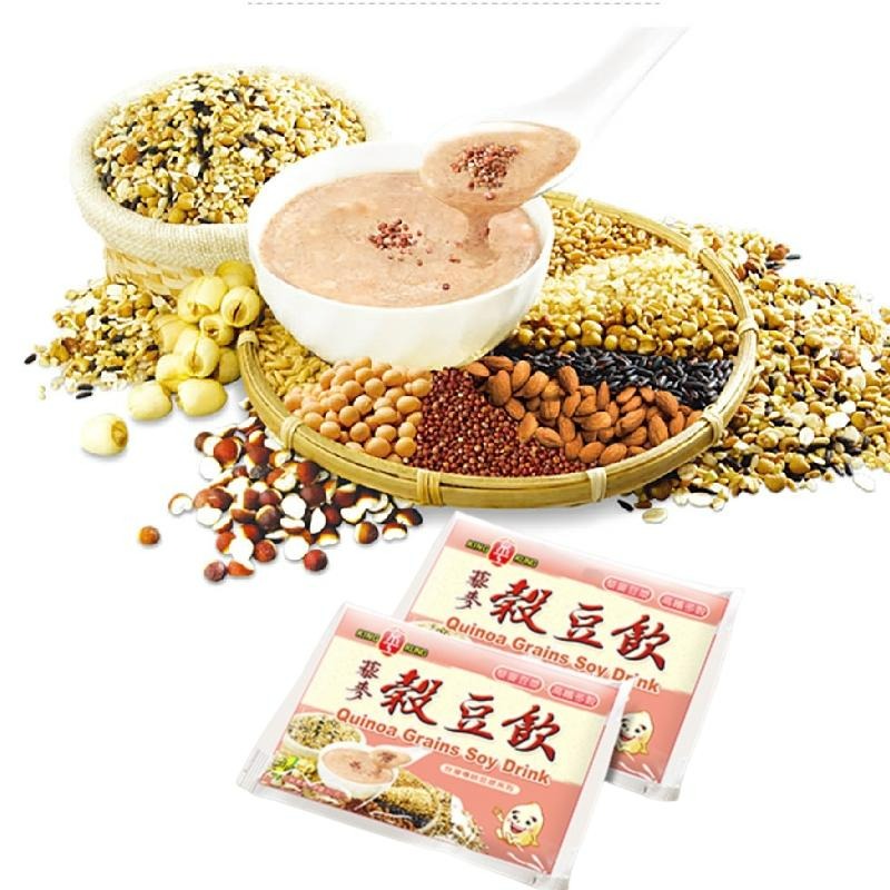 京工 藜麥榖豆飲 紅藜麥 穀粉 沖泡 榖豆飲 8包/盒-細節圖4