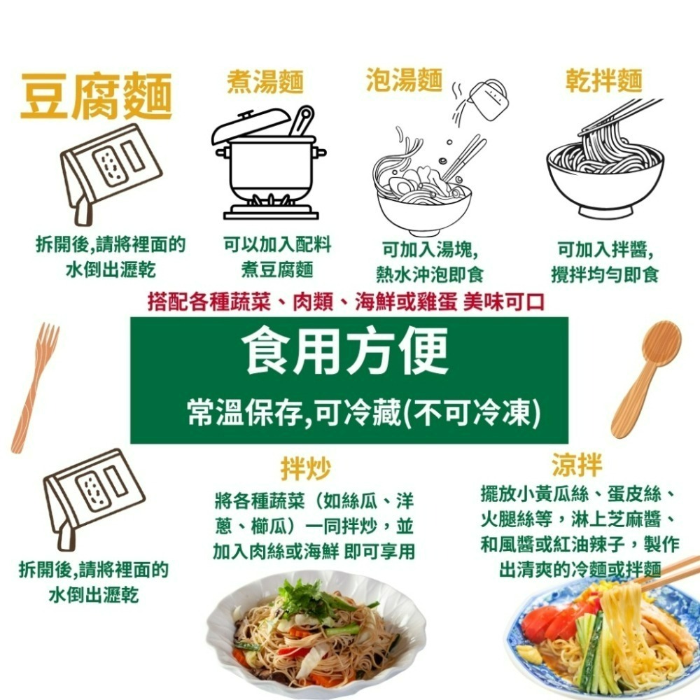 台灣蘇伯 豆腐麵  豆腐拌麵  箱購10包  豆腐湯麵 日本熱銷 拌麵湯麵 低熱量低卡 即食輕食 涼麵 開封即食-細節圖8