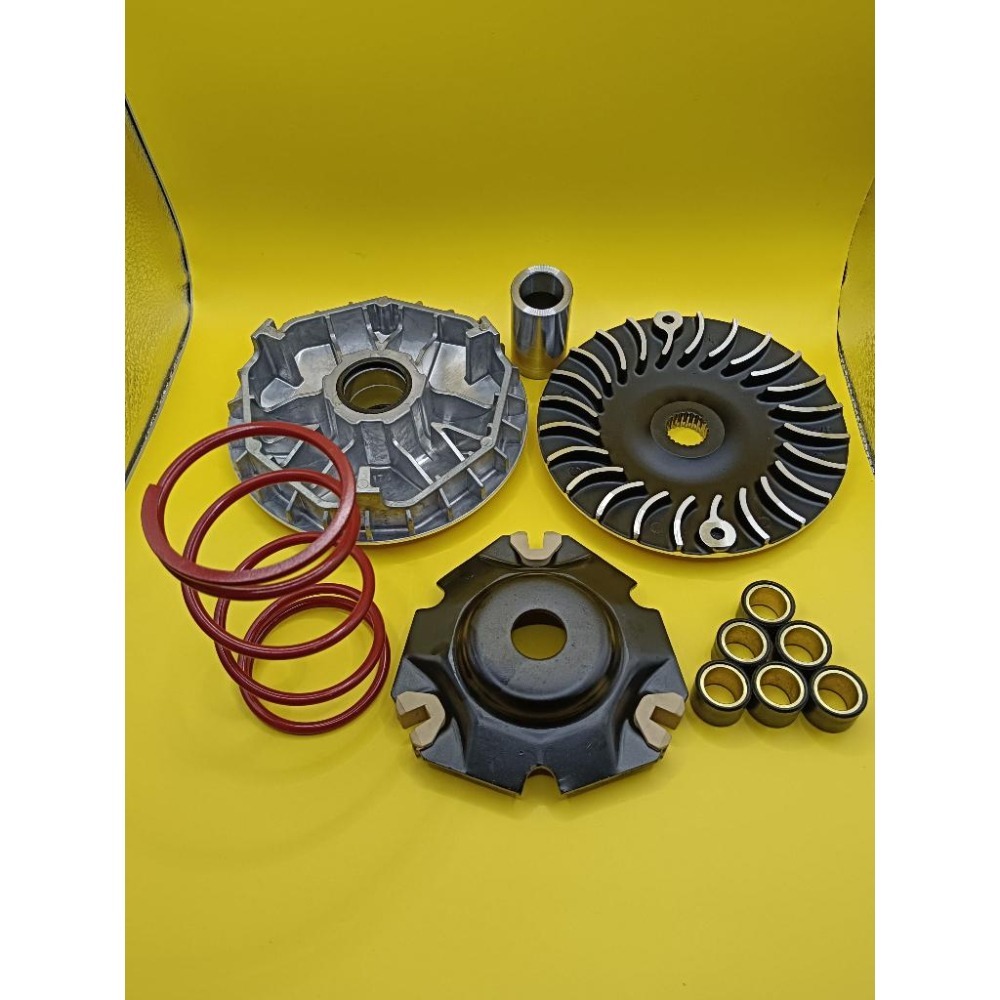 XMAX 300 強化 傳動 前後組 輕量化 CNC 普利盤 風葉 普利珠 套管 大彈簧 高抓力 碗公 離合器-細節圖2