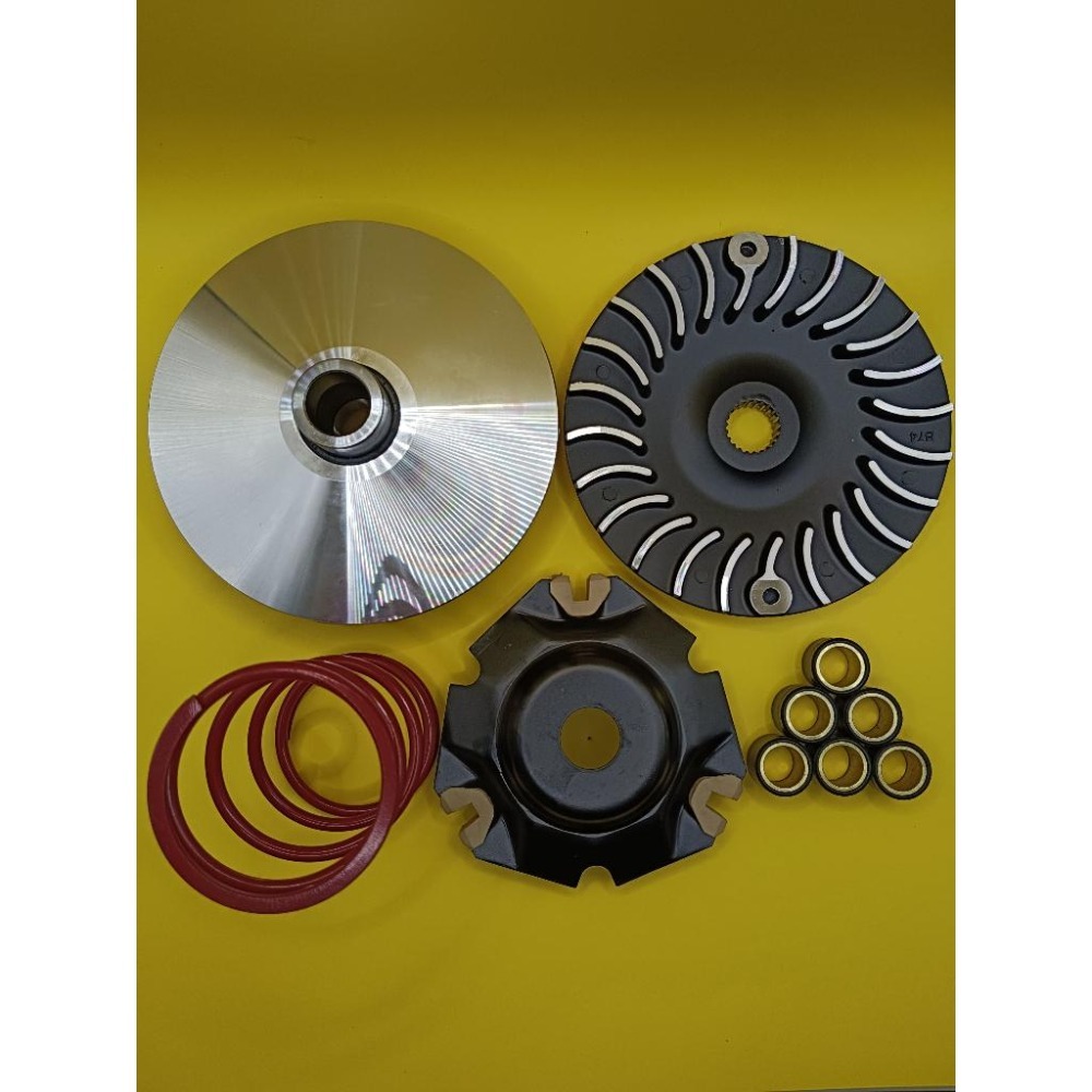 XMAX 300 強化 傳動 前後組 輕量化 CNC 普利盤 風葉 普利珠 套管 大彈簧 高抓力 碗公 離合器-細節圖3