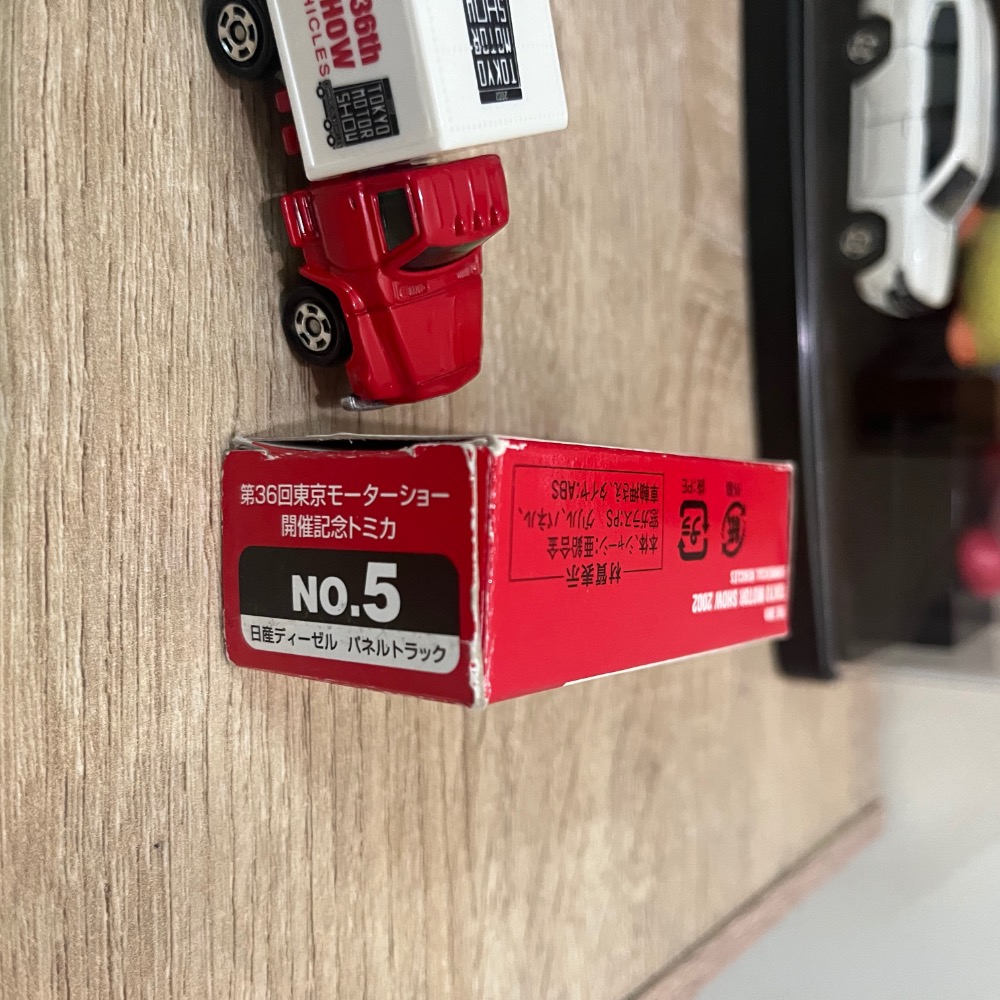 Tomica 東京開催紀念 第36回 NO.5 牛頭車 NISSAN DIESDL 貨車 絕版-細節圖3