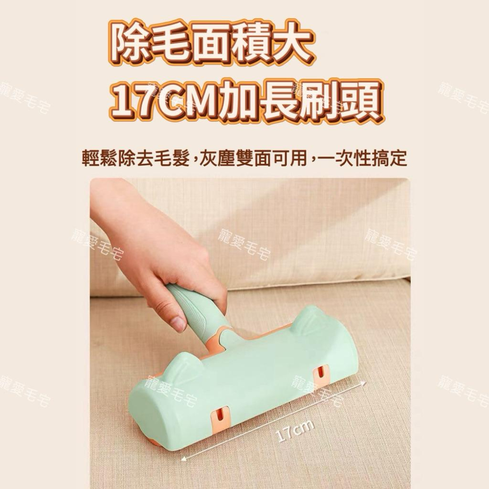 寵愛毛宅 寵物除毛刷 寵物除毛滾刷 地毯沙發 衣服除毛 刮毛 去毛清理刷 吸毛神器-細節圖8