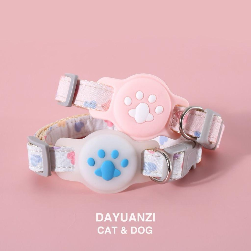 寵愛毛宅 寵物AirTag定位保護套項圈 貓咪項圈 狗狗項圈 寵物防丟追蹤器項圈-細節圖5