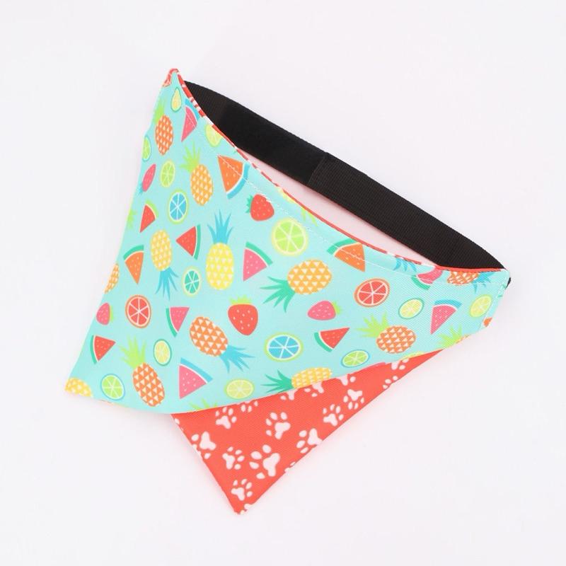 寵愛毛宅 寵物項圈 寵物三角巾 寵物  貓咪項圈 貓咪三角巾 狗狗三角巾  雙面可用 寵物圍脖-細節圖5