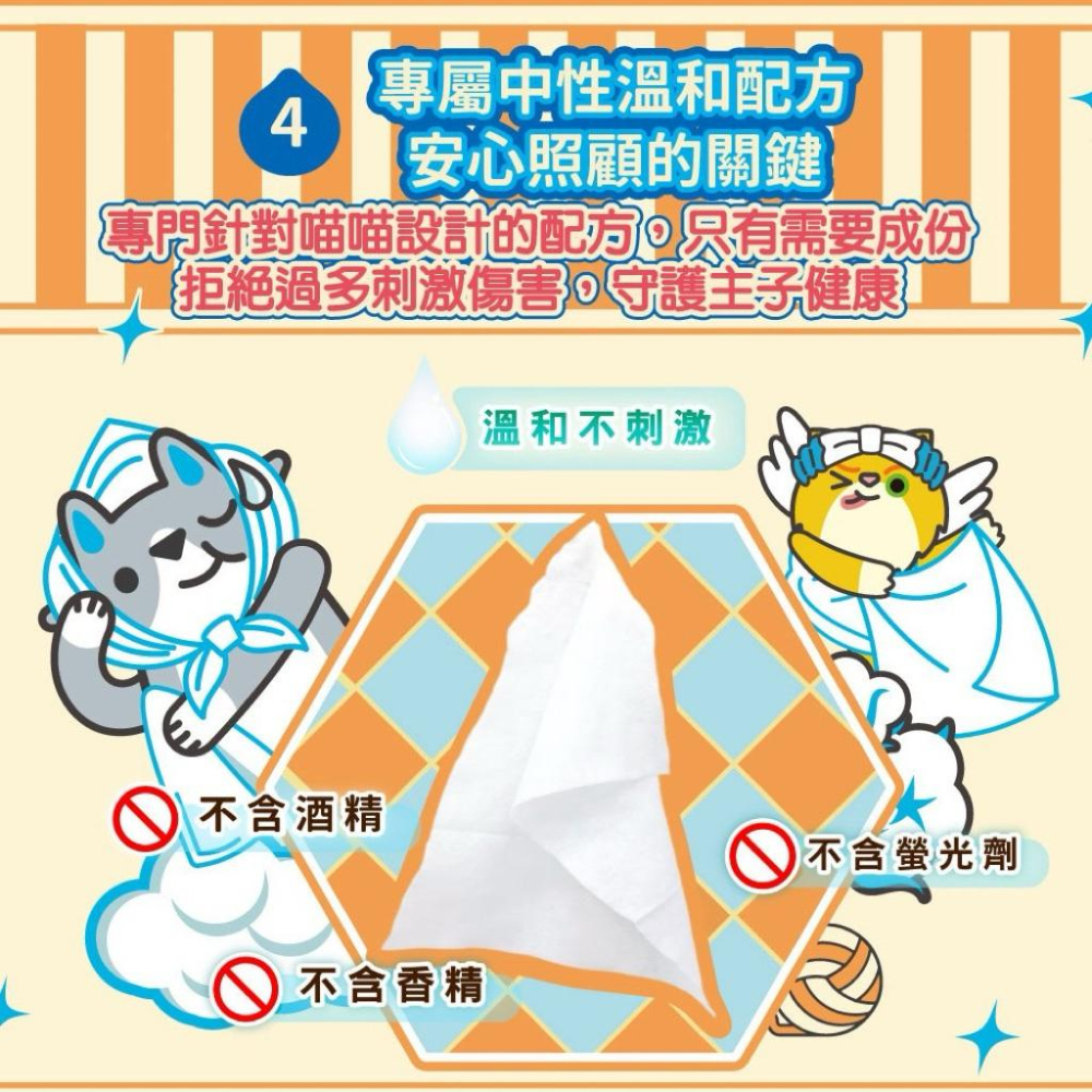 全新包裝！！臭味滾 寵物除臭抑菌濕紙巾 貓咪專用濕紙巾 貓咪除臭濕紙巾 貓用濕紙巾 寵物濕紙巾50入-細節圖7