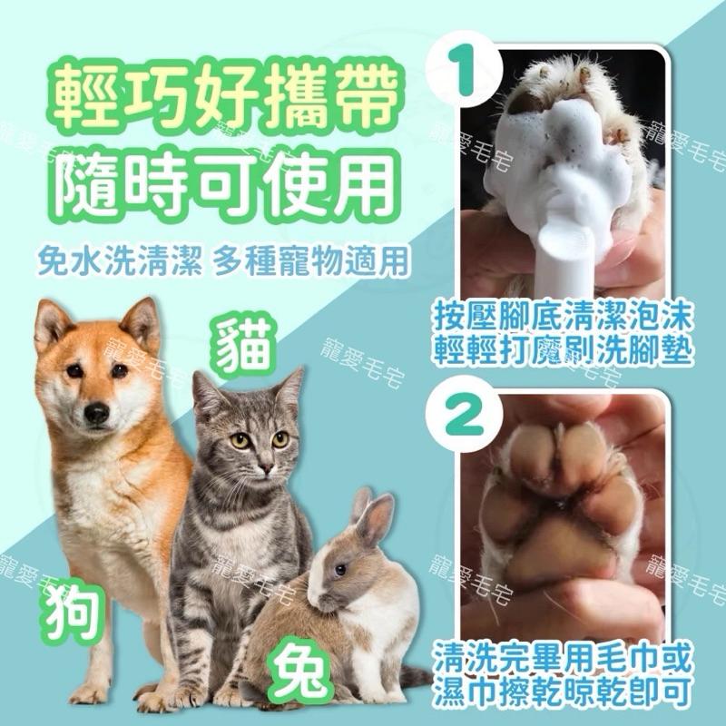 寵愛毛宅 寵物潔足泡沫 寵物洗腳泡沫 免洗泡沫 犬貓通用 貓咪狗狗足部護理 腳掌清潔 貓狗洗腳 寵物清潔-細節圖4