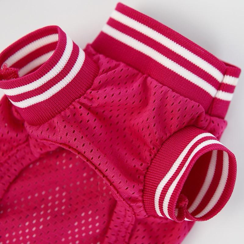 寵愛毛宅 新款寵物衣服 貓咪衣服 狗狗衣服 寵物薄款透氣衣服 寵物防掉毛衣服 寵物運動衣-細節圖4