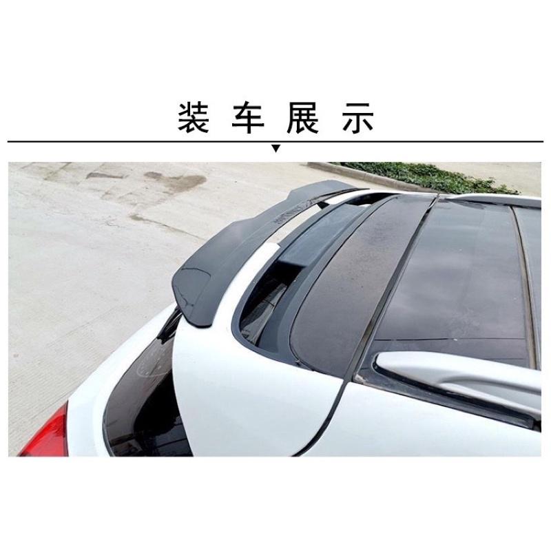 BJ商城🇹🇼汽車粘貼式 兩廂通用式免打孔SUV尾翼 汽車飛機翼后備箱裝飾-細節圖6