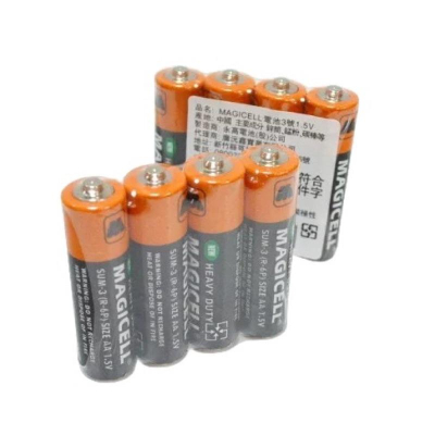 現貨🇹🇼無敵強 MAGICELL碳鋅電池 3號電池 4號電池 符合環保署規定 AA 三號電池 AAA 四號電池 1.5V