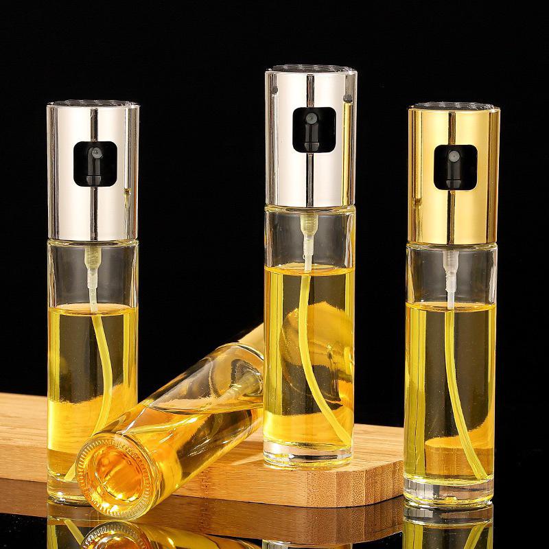 油壺 分裝瓶 酒精分裝瓶 噴油瓶 玻璃油壺 噴霧式油瓶(100ml)-細節圖4