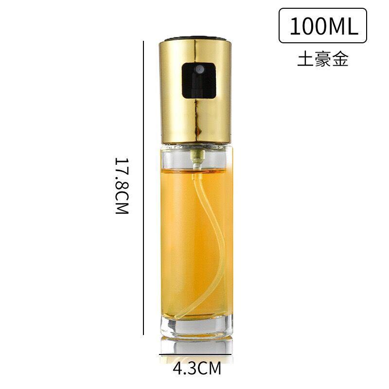 油壺 分裝瓶 酒精分裝瓶 噴油瓶 玻璃油壺 噴霧式油瓶(100ml)-細節圖7