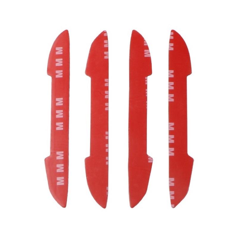 BJ商城🇹🇼碳纖維 車門防撞條 汽車防撞條 防刮條 車用防撞條 背膠 後視鏡防撞 車門防護-細節圖5