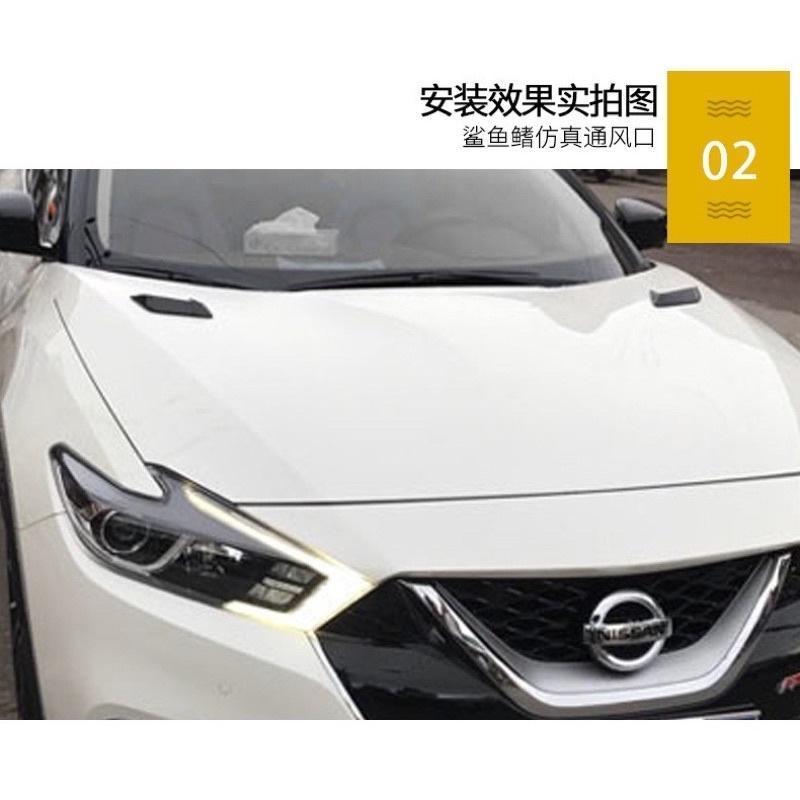 BJ商城🇹🇼葉子板 葉子板裝飾 鯊魚鰓 通風口 引擎蓋裝飾 空力套件 定風翼 鯊魚鰓通風口 側風口裝飾 通用改裝-細節圖6