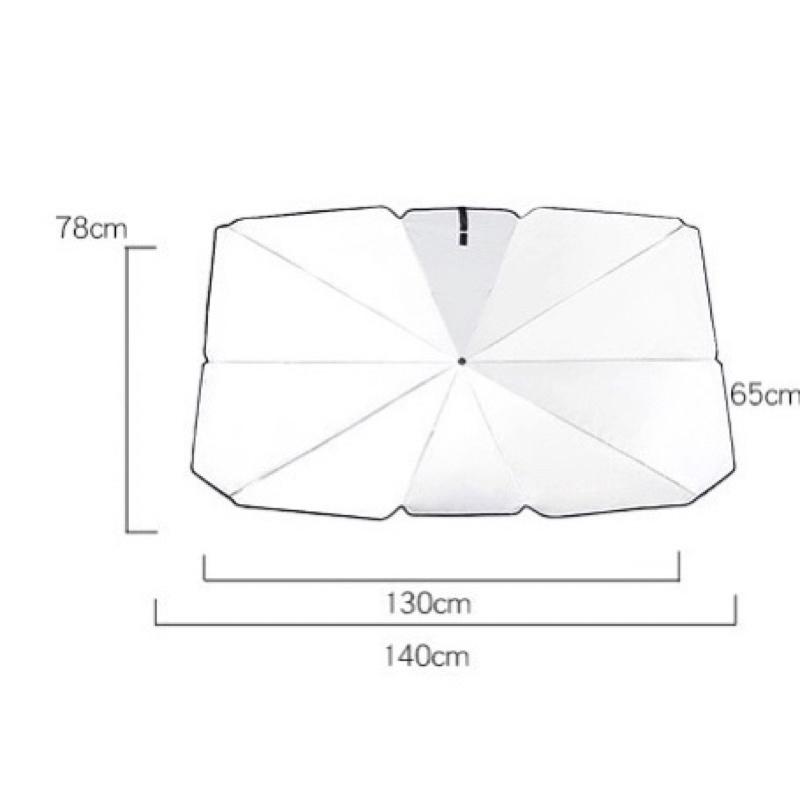 🇹🇼 汽車遮陽傘 鈦銀升級版 車用遮陽 前擋遮陽簾 汽車遮陽簾 車用遮陽傘-細節圖8