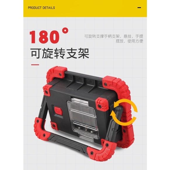 ［BJ商城］LED照明燈 多功能 LED 工作燈 USB充電 帶磁吸檢修燈 汽車維修燈 露營燈 應急燈-細節圖4