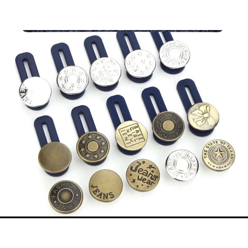 台灣現貨🇹🇼免縫鈕扣 褲腰加寬鈕扣 紐扣 免釘扣 可拆卸萬能扣子 免縫 可拆鈕扣 神奇鈕扣-細節圖2