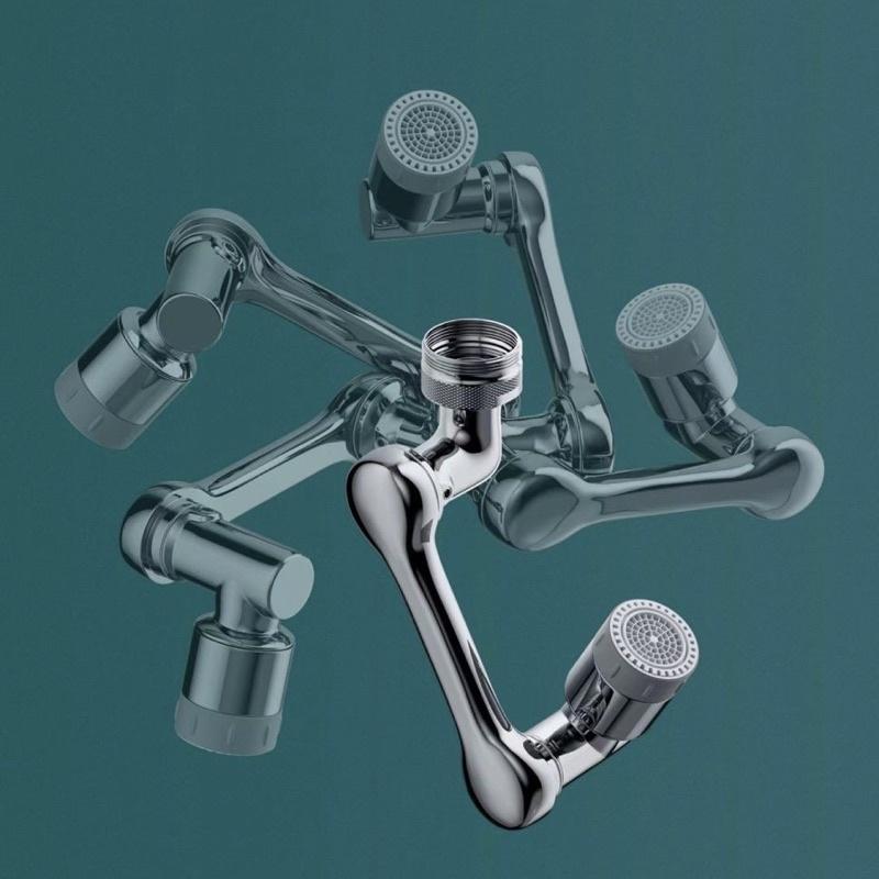 BJ商城🇹🇼 機械臂水龍頭 水龍頭延長器 ABS 1080° 萬向旋轉 水龍頭起泡器 防濺水龍頭 雙模式出水 洗漱神器-細節圖9